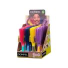 Escova Cabelo Caracol Cabelos Crespos e Cacheados Flexível Dompel - Caixa Com 16un Escova Cabelo Caracol Cabelos Crespos e Cacheados Flexível Dompel - Caixa Com 16un