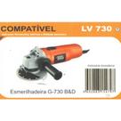 Escova Carvão Esmerilhadeira Black &amp Decker G-730 Lv730 - LUVIC