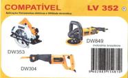 Escova Carvão Lixadeira Serra Sabre Dewalt Lv352
