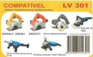 Escova Carvão Serra Marmore Ferrari B&d Dewalt Dong Thaf Ace