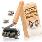 Escova Cat FelineFun Desematting & Deshedding 2 em 1 para cabelos longos