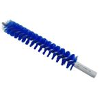 Escova Cilindrica Com Rosca 1" P/ Cabo De Nylon - Azul