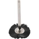 Escova circular 20mm nylon c/ haste p/ microrretífica Vonder Escova circular 20mm nylon c/ haste p/ microrretífica Vonder
