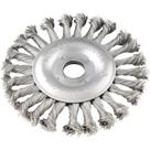 Escova Circular 4 1/2 X 1/2 X 7/8 Torcida Aço Inox Vonder