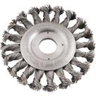 Escova Circular 4.1/2" x 1/2" x 7/8" Torcida Vonder
