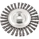 Escova Circular 4.1/2" x 1/4", M14, Torcida, Vonder OstenVonder