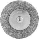 Escova Circular 4 Cerdas Aço Inox 20/Min Haste 1/4 Vonder