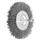 Escova Circular 4" com Cerdas em Aço Inox 4.500/min de Haste 1/4" - Vonder 63.25.450.004