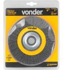Escova Circular 6 X 1 X 3/4 152mm X 25,4mm X 19,1mm Vonder
