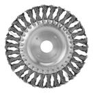 Escova circular aco carbono furo 22,2 mm 150mm 1pc mtx