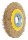 Escova Circular Aço Carbono Ondulada 6" X 3/4" Para Motoesmeril Fertak