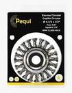 Escova Circular Aço Carbono Trança 4.1/2 X 1/2 X 7/8 - Pequi