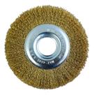 Escova Circular Aço Latonada 6x1.2 Pol. C/ Buchas Disflex