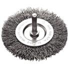Escova Circular Arame Ondulado Com Haste 2x1/4'' Tramontina Pro Tramontina Escova Circular Arame Ondulado Com Haste 2x1/4'' Tramontina Pro Tramontina
