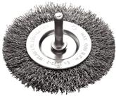 Escova Circular Arame Ondulado com Haste 3x1/4'' Tramontina PRO Escova Circular Arame Ondulado com Haste 3x1/4'' Tramontina PRO
