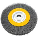 Escova Circular de Aço, Ondulada, 10" x 1.3/16" (254 mm x 30 Mm), com Bucha de Redução, Vonder OstenVonder