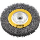 Escova Circular De Aço Ondulada 6 X 3/4 X 1/2 Vonder