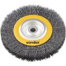 Escova Circular De Aço Ondulada 6 X 3/4 X 5/8 Vonder