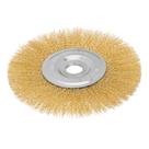 Escova circular latonada furo 22,2 mm 175mm 1pc mtx