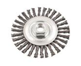 Escova circular torcida 4.1/2x1/4" rosca m14 12500rpm