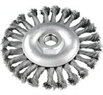 Escova circular torcida 4x1/2" rosca m14 12500rpm