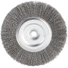Escova Circular Vonder 6X1/2'' 4500Rpm Aço Inox Furo 1/2''