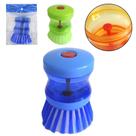 Escova Com Dispenser Para Detergente Colors - Yshan