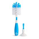 Escova com Ventosa e Cabo Flexível Mamadeira Munchkin Azul