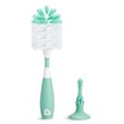 Escova com Ventosa e Cabo Flexível Mamadeira Munchkin Verde