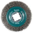 Escova Côncava de Aço com Fio Ondulado 100mm X-Lock - D-73449 - MAKITA