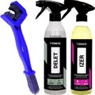 Escova Corrente de Moto Bicicleta Biz Descontaminante Ferroso Izer Limpador De Plasticos Delet Vonixx Escova Corrente de Moto Bicicleta Biz Descontaminante Ferroso Izer Limpador De Plasticos Delet Vonixx