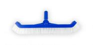 Escova Curva Mini Nylon para Limpeza de Piscinas - Brustec