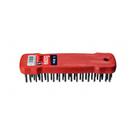 Escova de Aço 6 Fileiras Atlas S/ Cabo 1780