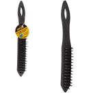 Escova de aco cabo plastico preto pro 26x3x3cm