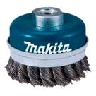 Escova de Aço Copo Trançada Makita D-24131 M14 3"