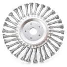 Escova De Aço Inox Circular Rotativa Trançada 7" 180mm