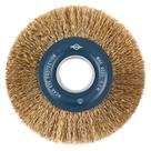Escova de Aço Latonado Circular 6 x 3/4"" - 7247 - BRASFORT