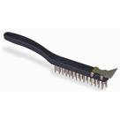 Escova de Aço Manual com Cabo de Plástico e Unha - 415319 - MAX