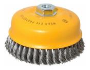 Escova De Aço Para Lixadeira Copa Trancada 6 Dw4917m Dewalt