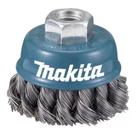 Escova de Aço Tipo Copo 60mm Fio Trançado Makita D-55164