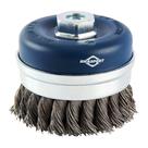 Escova de Aço Tipo Copo Trançada 100 x M14 - 7264 - BRASFORT