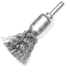Escova De Aço Tipo Pincel Com Haste De 17 Mm - Brasfort