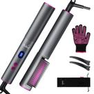 Escova de alisador de cabelo Bellelf 9 Temp Settings LED Display