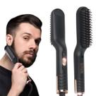 Escova De Alisamento Barba e Cabelo Bivolt Profissional