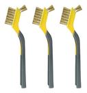 Escova de arame de latão ALLWAY 1,3 cm L x 18 cm L Escova de arame de latão ALLWAY 1,3 cm L x 18 cm L