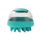 Escova de Banho 2 em 1 para Pets - Conforto e Limpeza com Lona Azul