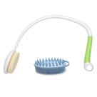 Escova de banho Fanwer Back 27,5 polegadas de comprimento com depurador de silicone