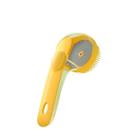 Escova de banho para pets 3 em 1 com cerdas de silicone e dispenser de shampoo