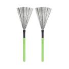 Escova De Bateria Jazz Com Fio De Metal E Cabo De Madeira, Acessórios Para Instrumentos De Percussão Escova De Bateria Jazz Com Fio De Metal E Cabo De Madeira, Acessórios Para Instrumentos De Percussão