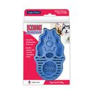 Escova de Borracha para cachorro Kong ZoomGroom Azul Grande